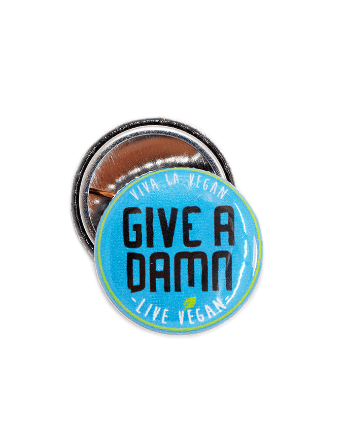 25 mm Statement Badge: Give A Damn