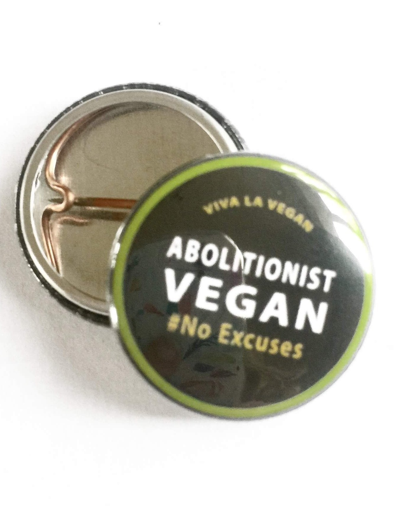 25mm Statement Badge: Abolitionist Vegan