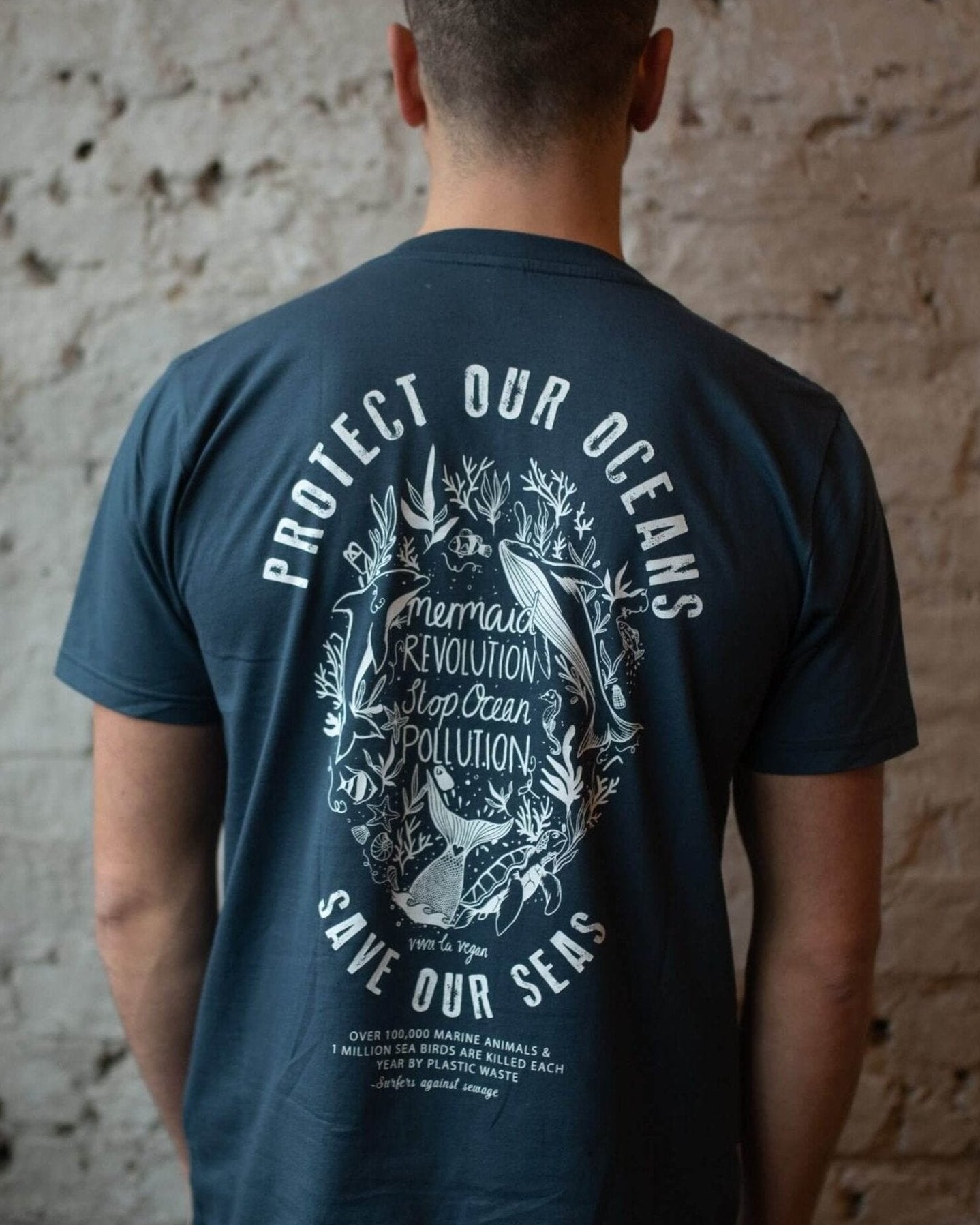 "Make Waves" Vegan Tshirt (unisex)