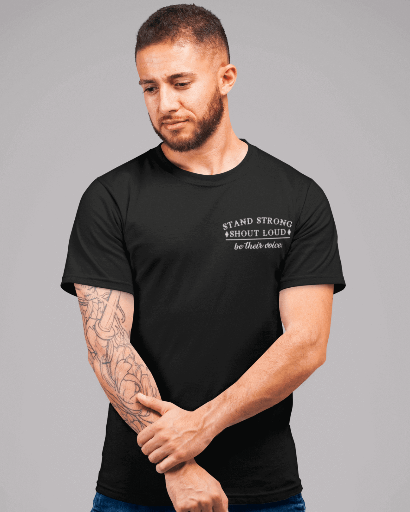 Unisex Tshirt : Silence Is Not An Option