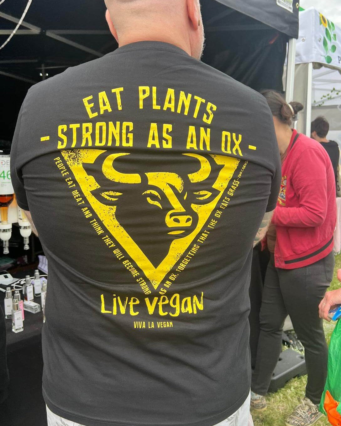Strong As An Ox Organic Vegan T-Shirt (Unisex)
