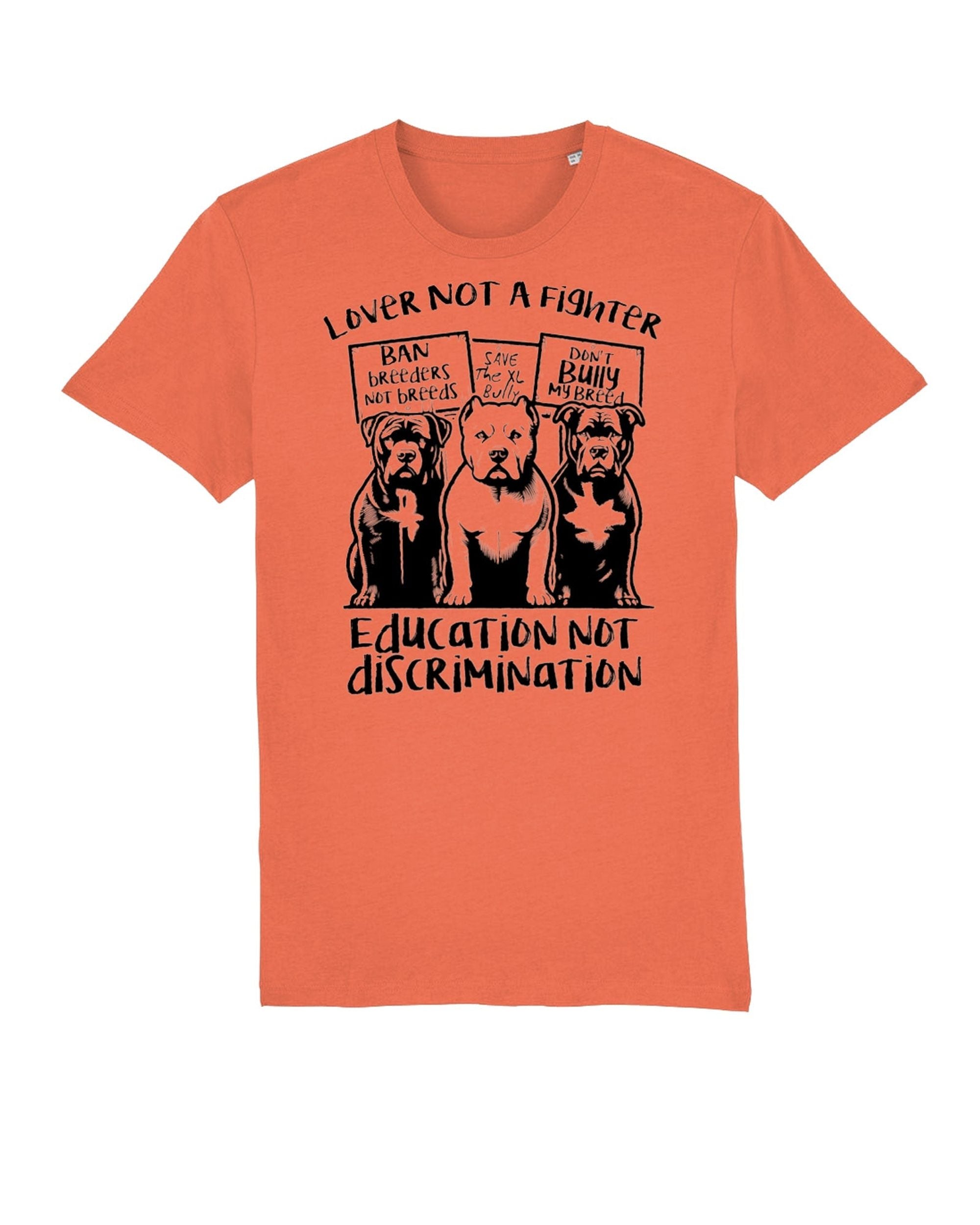 Unisex Tshirt: Bullies -Education not discrimination