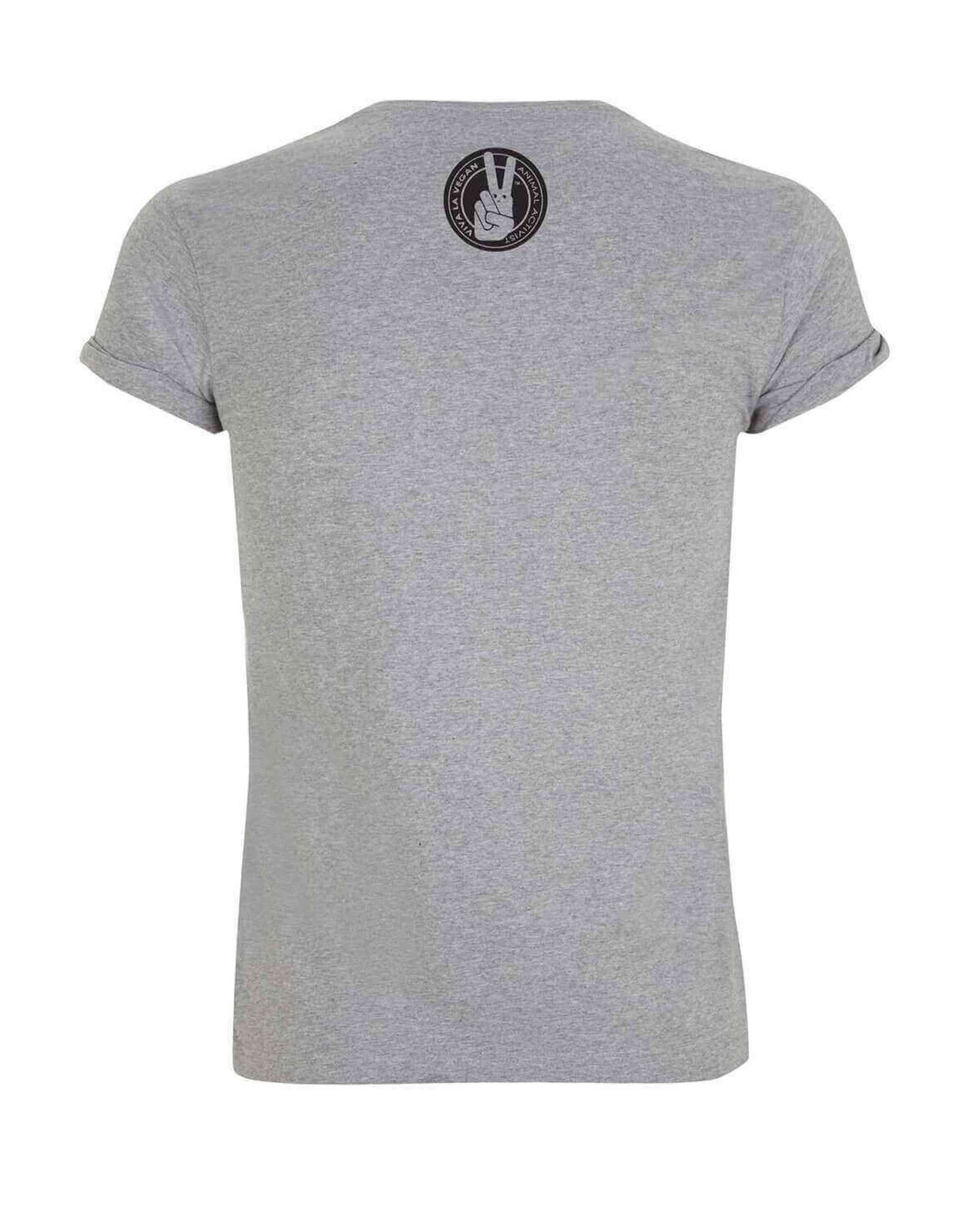 Unisex Tshirt : Vegan for life - Not for likes GREY MARL