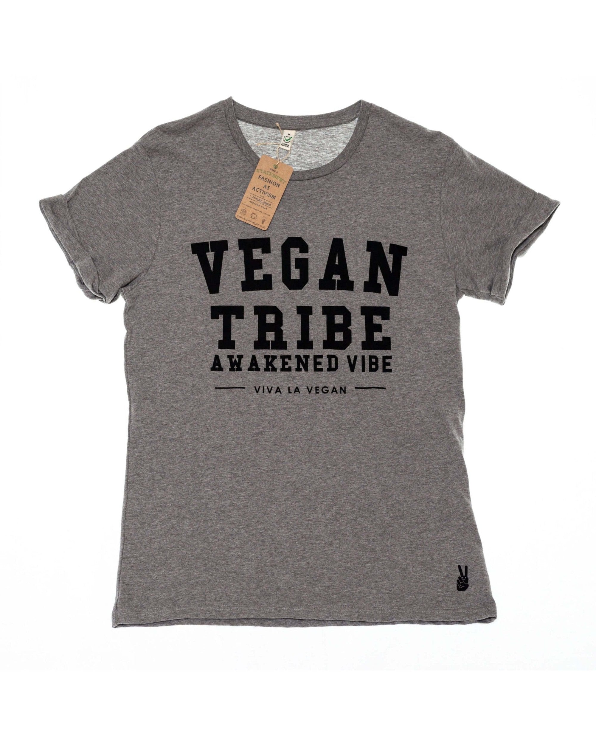 Unisex Tshirt : Vegan Tribe - Awakened Vibe