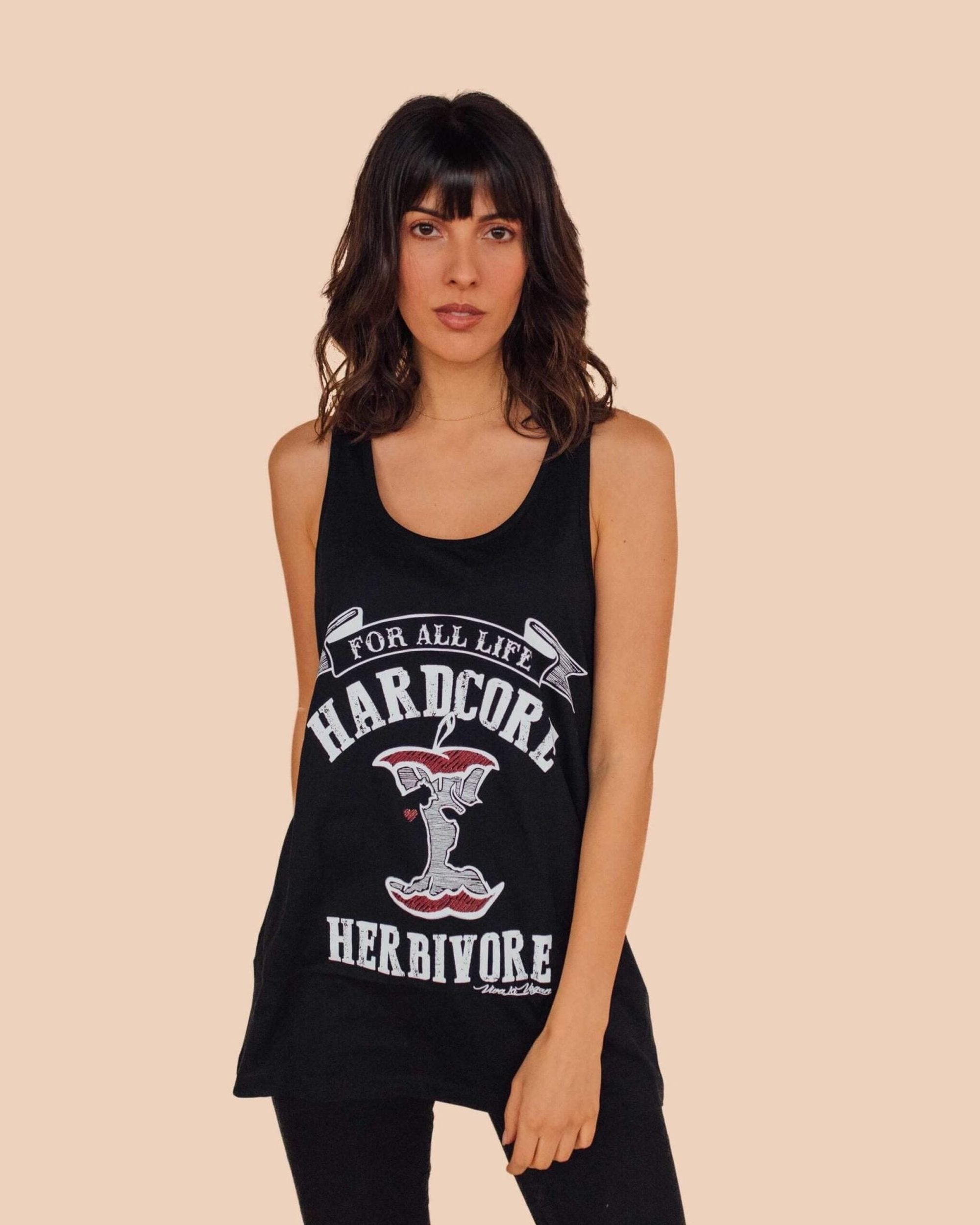 hardcore herbivore black front