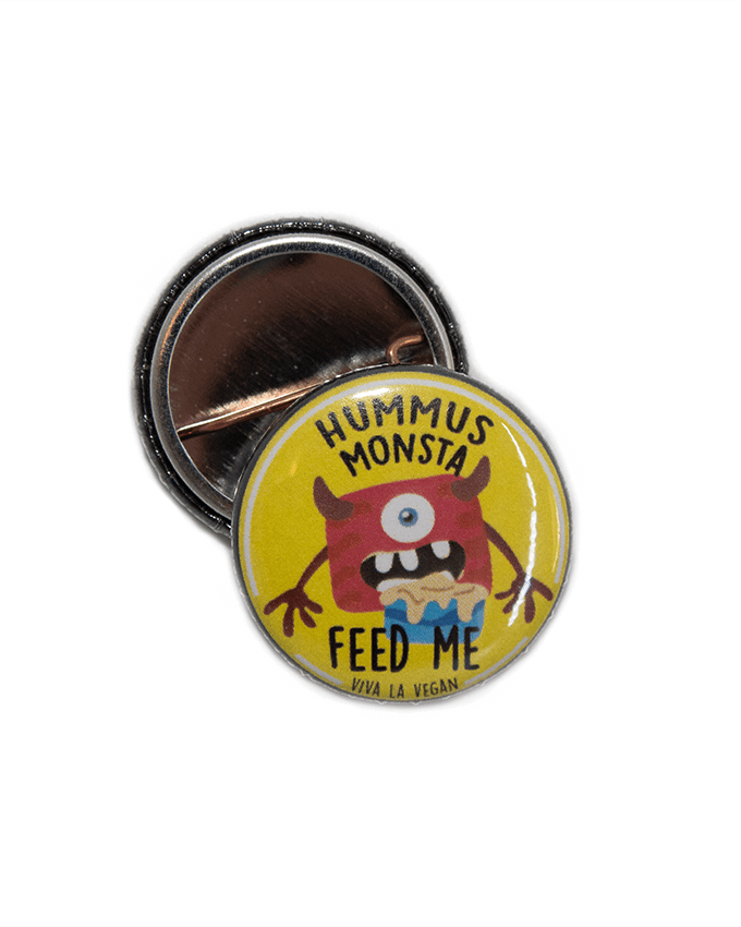 25mm hummus monsta badge