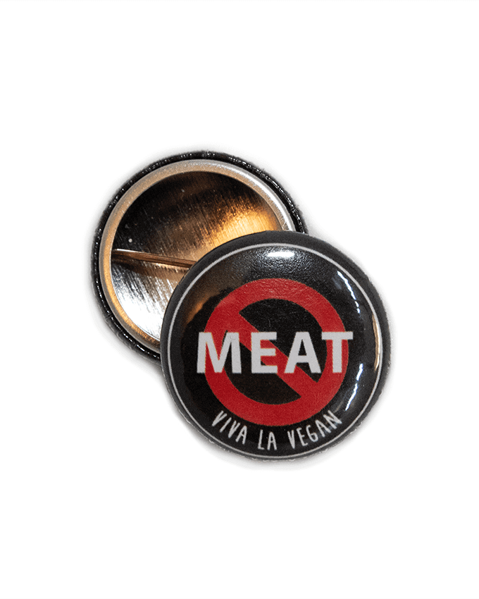 25 mm Statement Badge: MeatFree