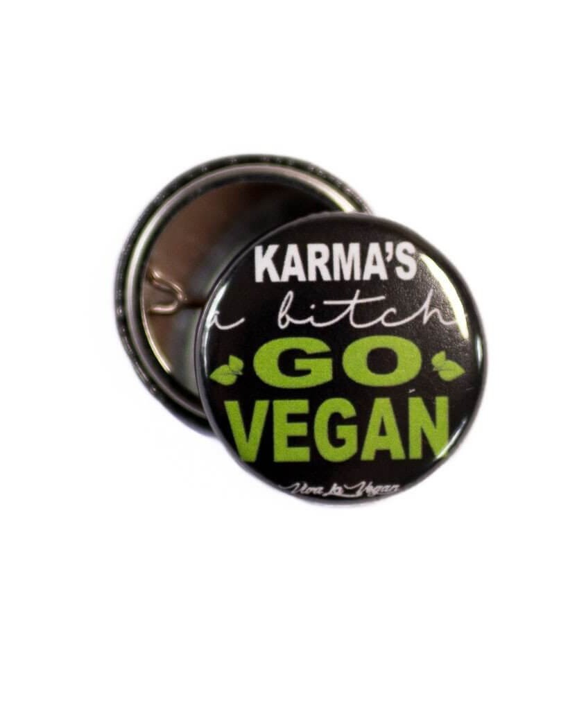 25 mm Statement Badge: Karma&