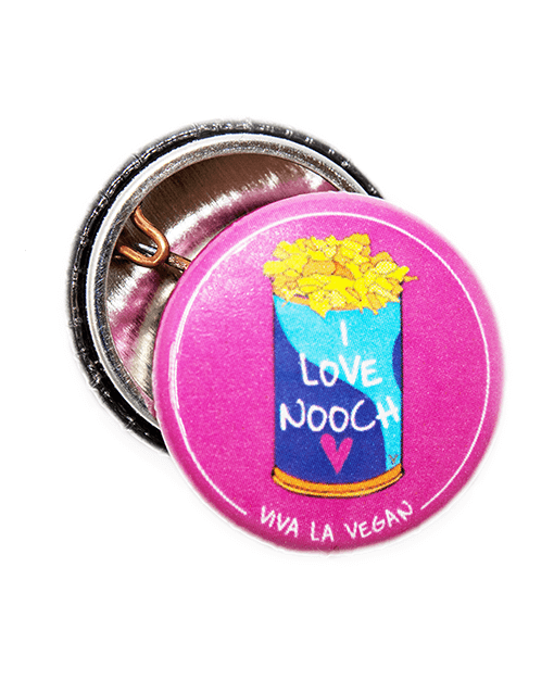25mm Statement Badge: I Love Nooch