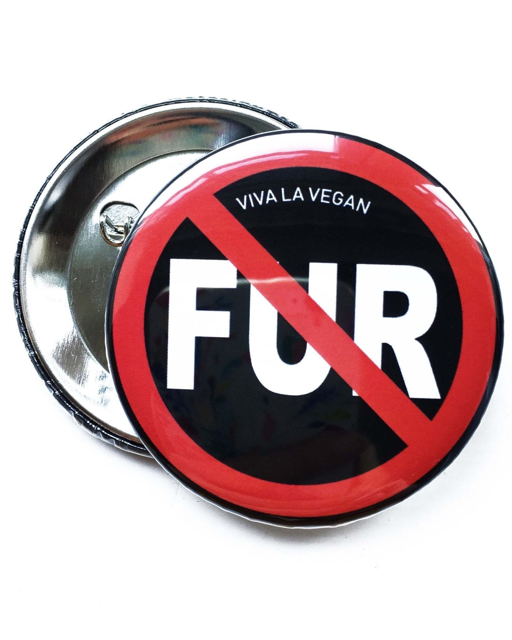 58mm Badge: Anti Fur
