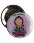 The only vegan in school girl 58mm badge