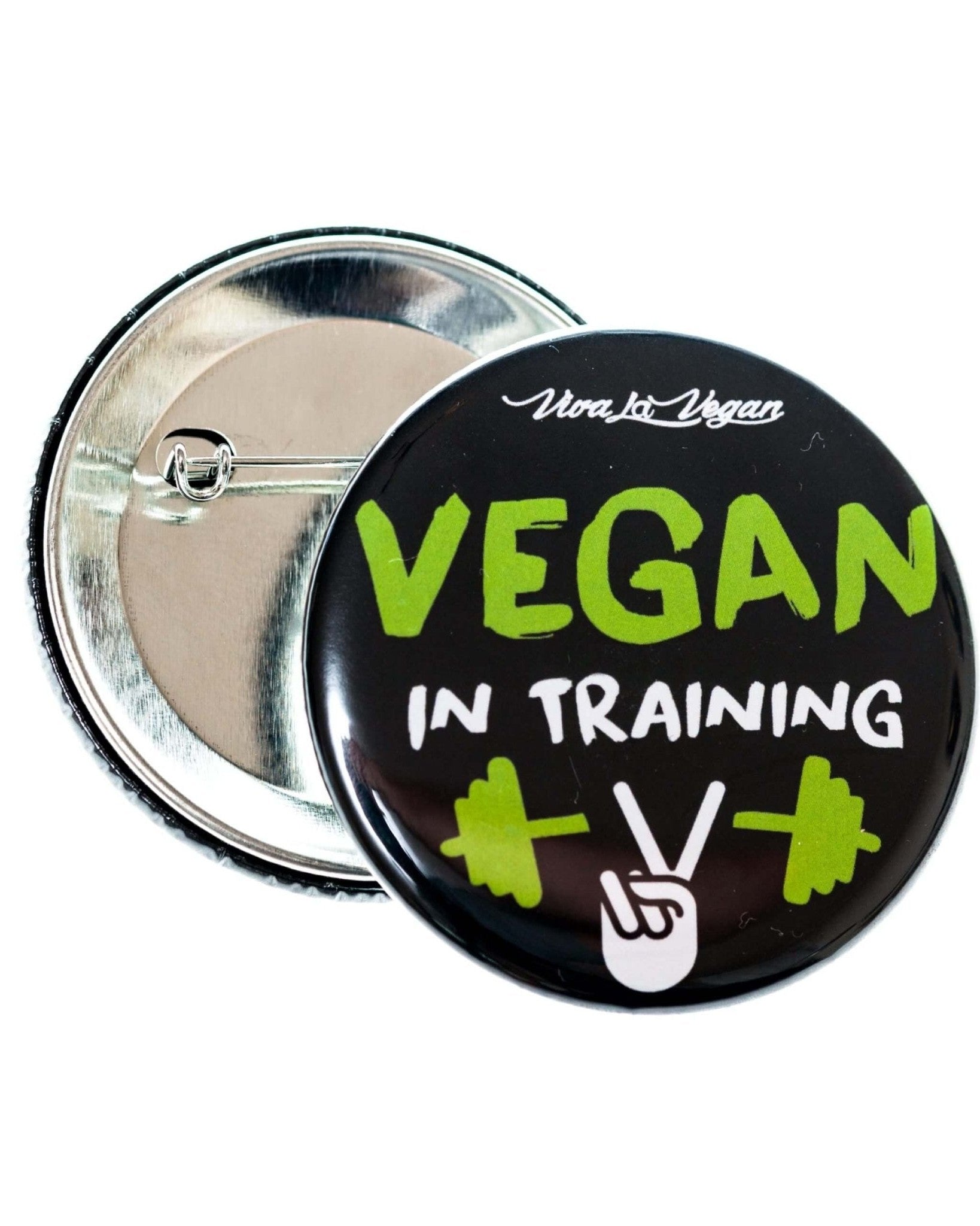 58mm Badge: Vegan in Training