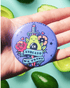 In Avocados We Trust 58 mm Badge