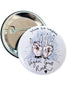 58mm Statement Badge: Vegan Girls Rock