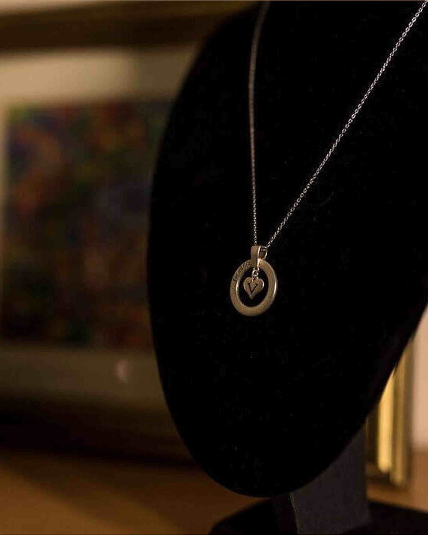 A Solid Silver Statement Necklace