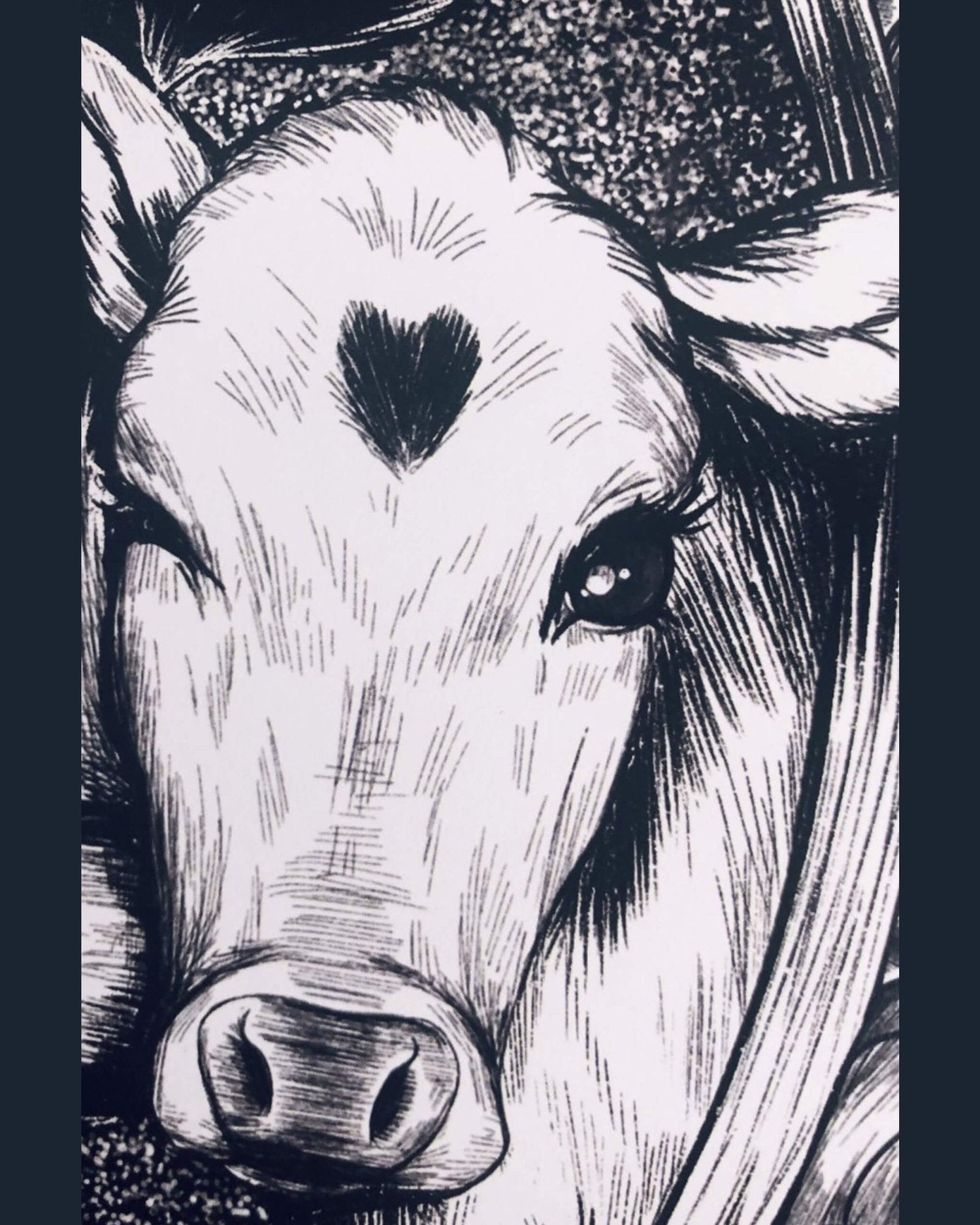 We are family not food A4 Art print
