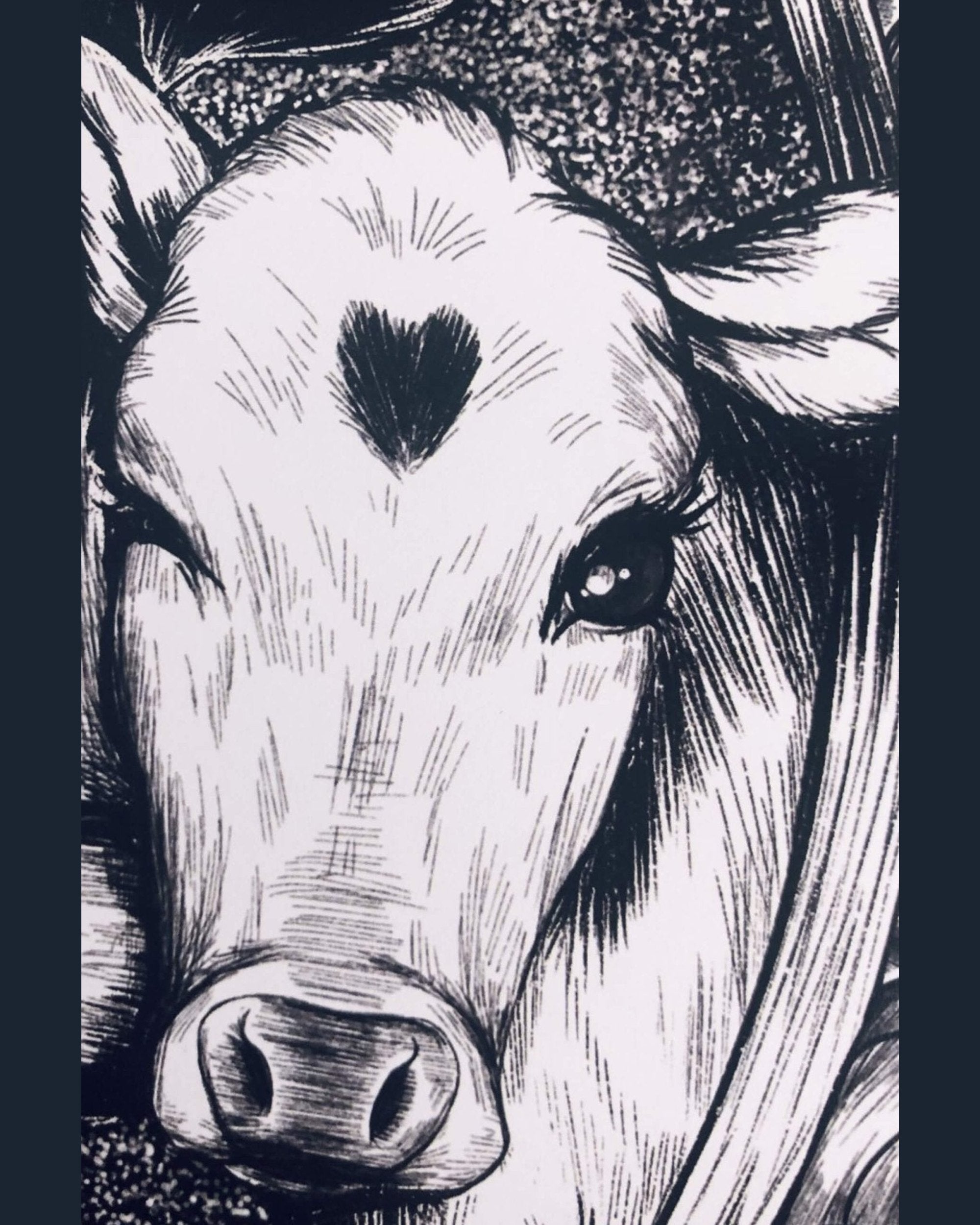 We are family not food A4 Art print