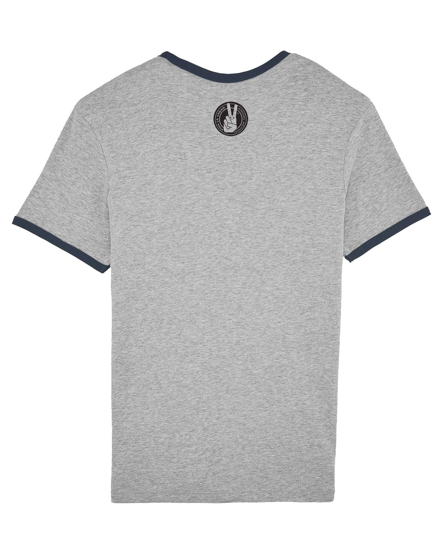 Unisex Tshirt : Animal Liberation GREY MARL