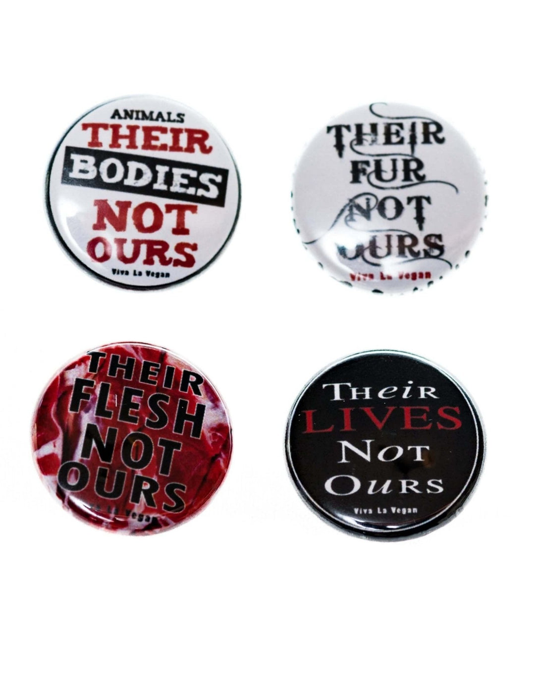 Badge Pack  x 4: Activist Chant