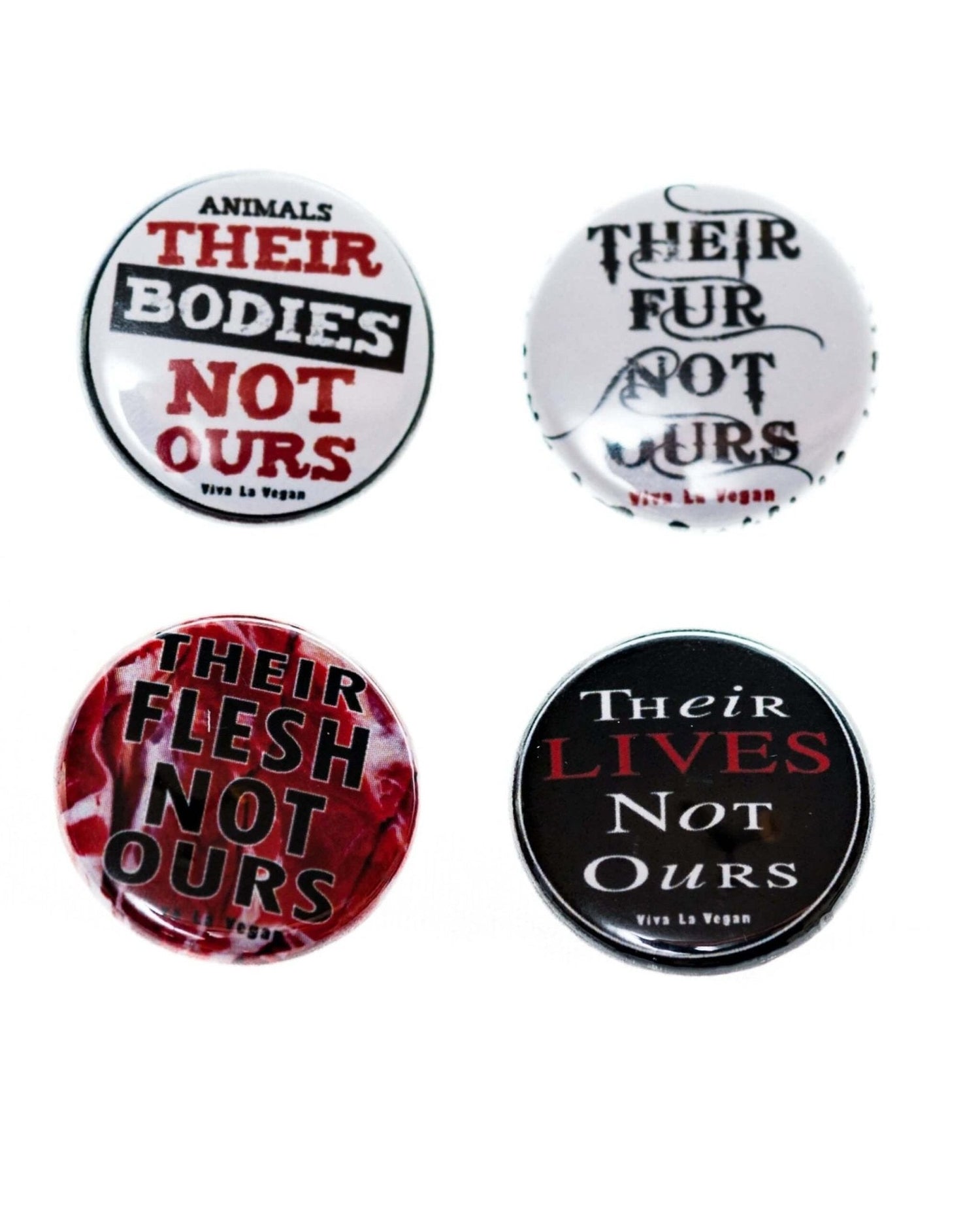 Badge Pack  x 4: Activist Chant