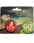 Badge Set x 2 Pack : Stop / Go