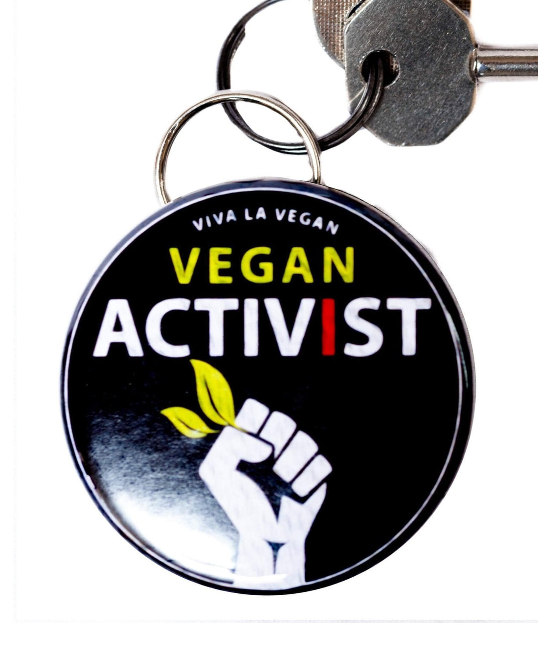 Bottle Opener Keyring : Vegan Activist