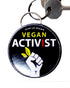 Bottle Opener Keyring : Vegan Activist
