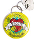 Bottle Opener Keyring : Veggie Tattoo