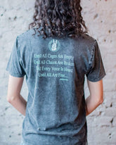 break the cycle t shirt back