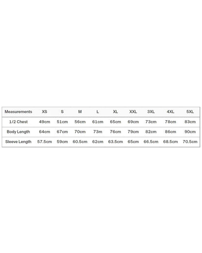 sizing chart
