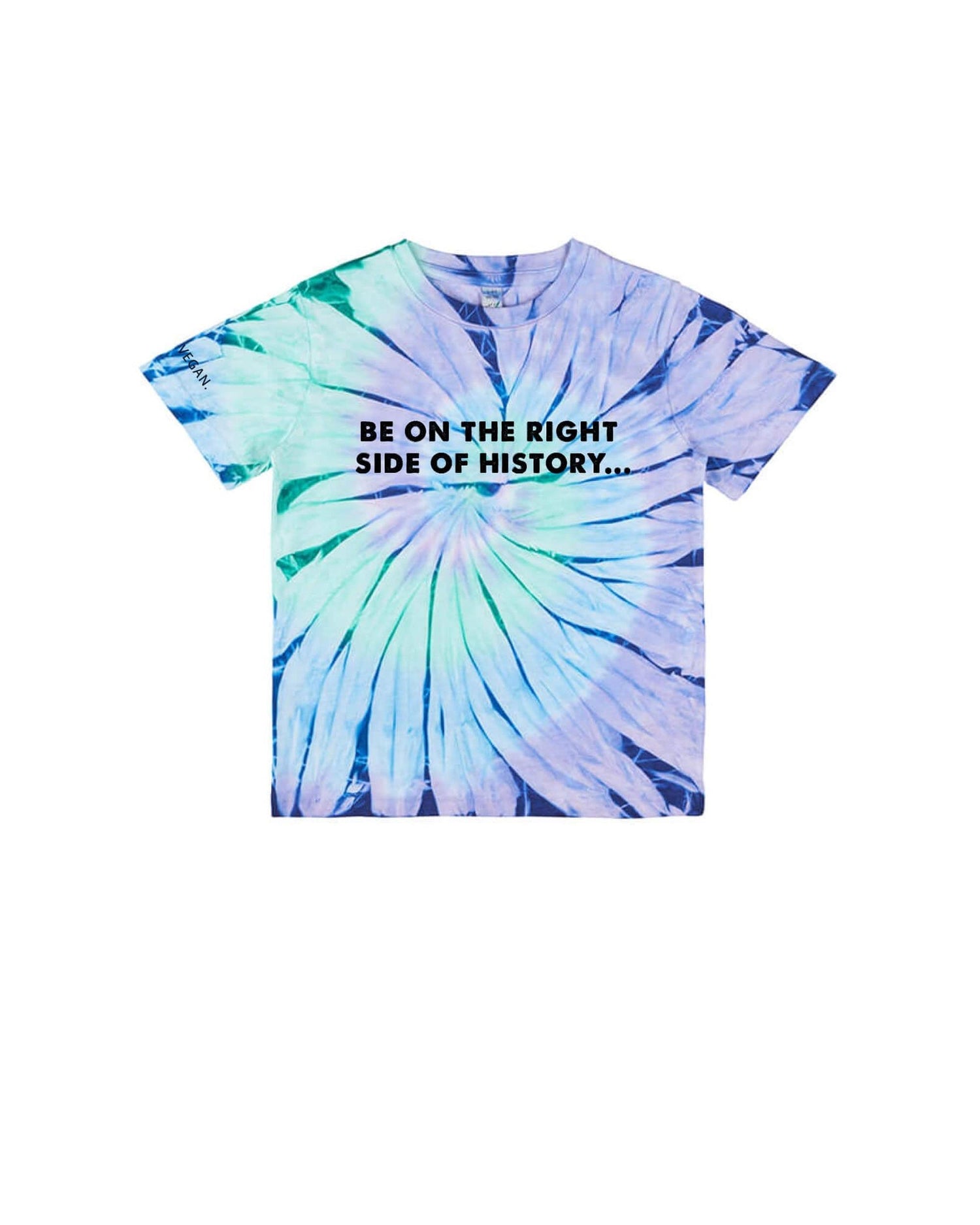 Blue green tie-dye children&