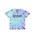 Blue green tie-dye children&