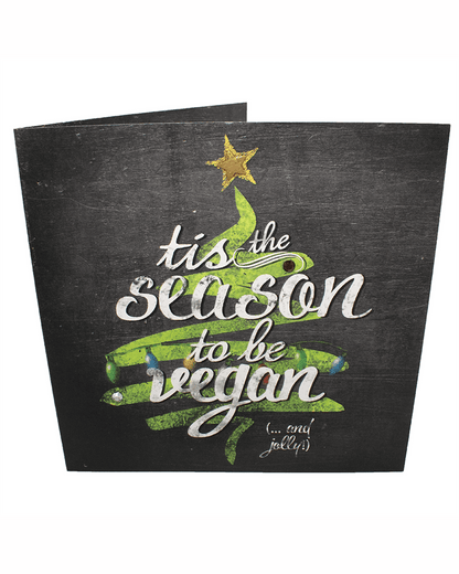 card tis the season black