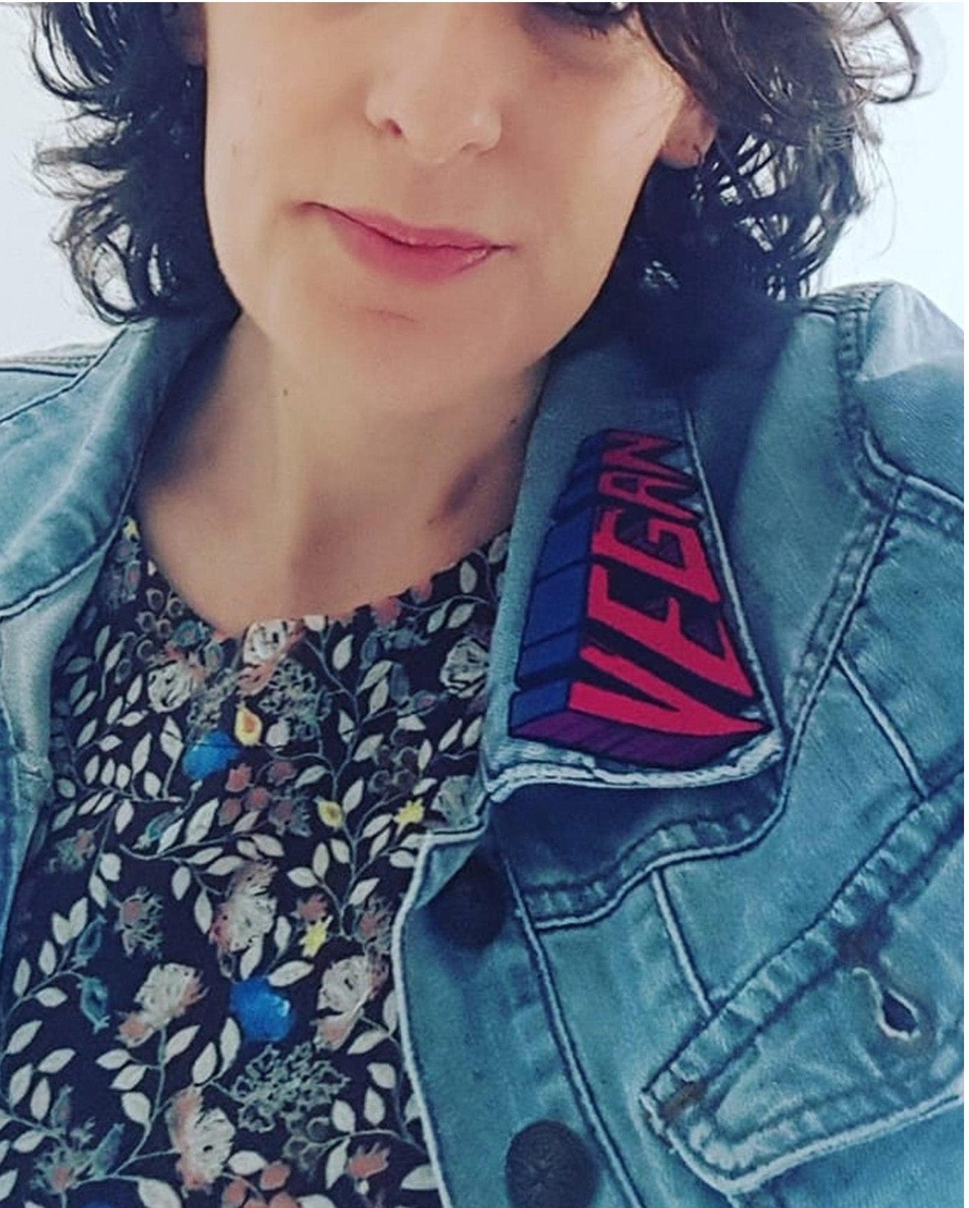 Vegan patch by eco-ethical brand Viva La Vegan