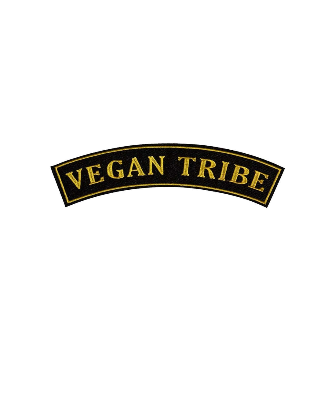 Vegan Tribe Wide Rocker Patch by eco-ethical brand Viva La Vegan