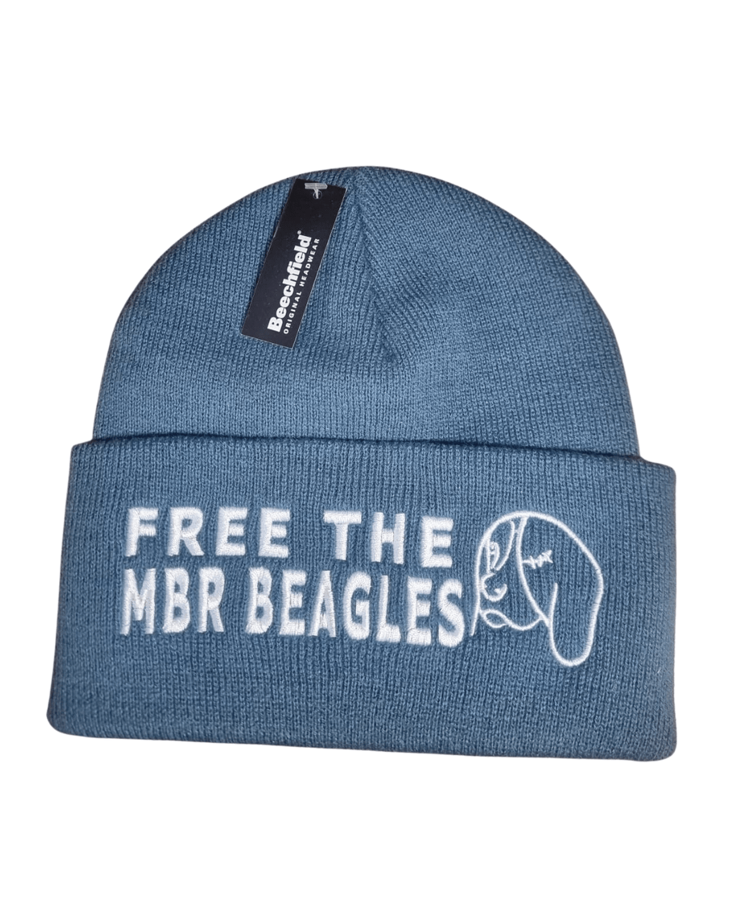 Free The MBR Beagles Embroidered  "Camp Beagle Official" Cuffed Beanie