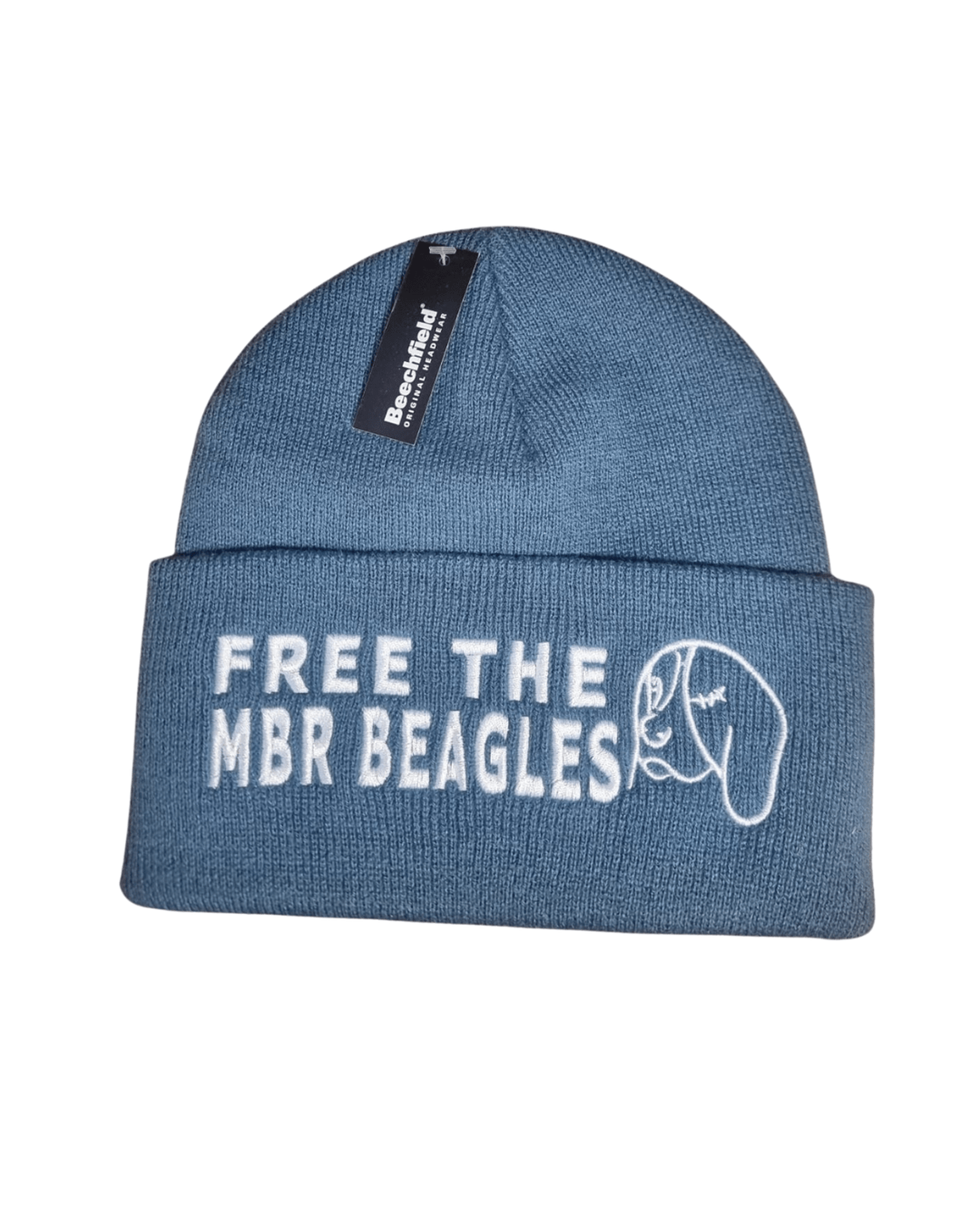 Free The MBR Beagles Embroidered  "Camp Beagle Official" Cuffed Beanie