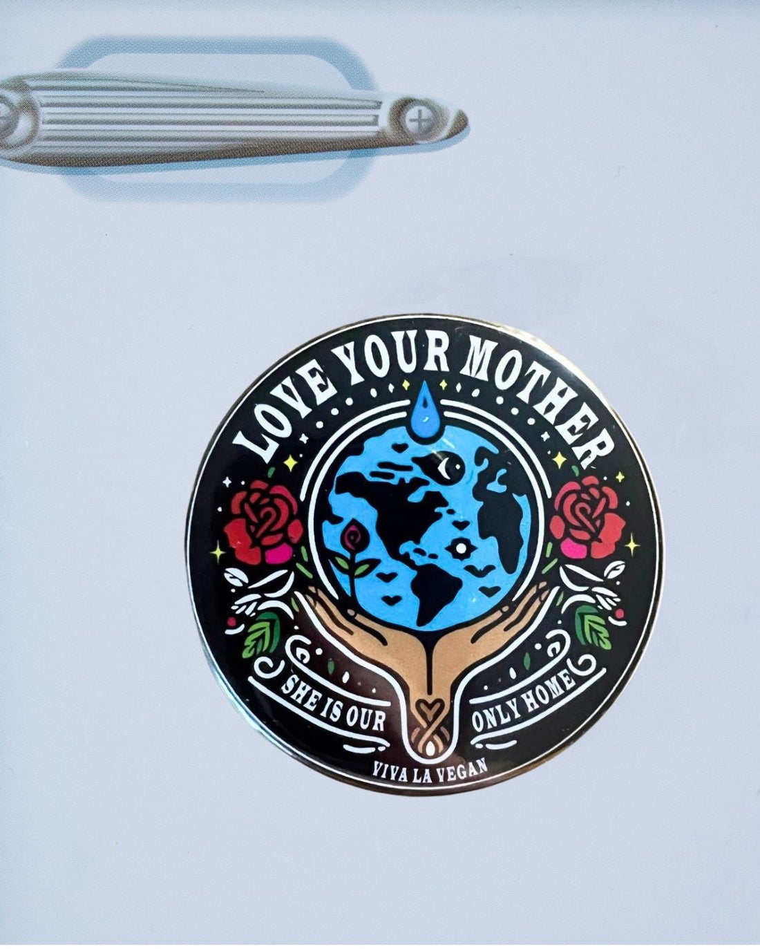 Fridge Magnet: Love Your Mother - Tattoo Inspired