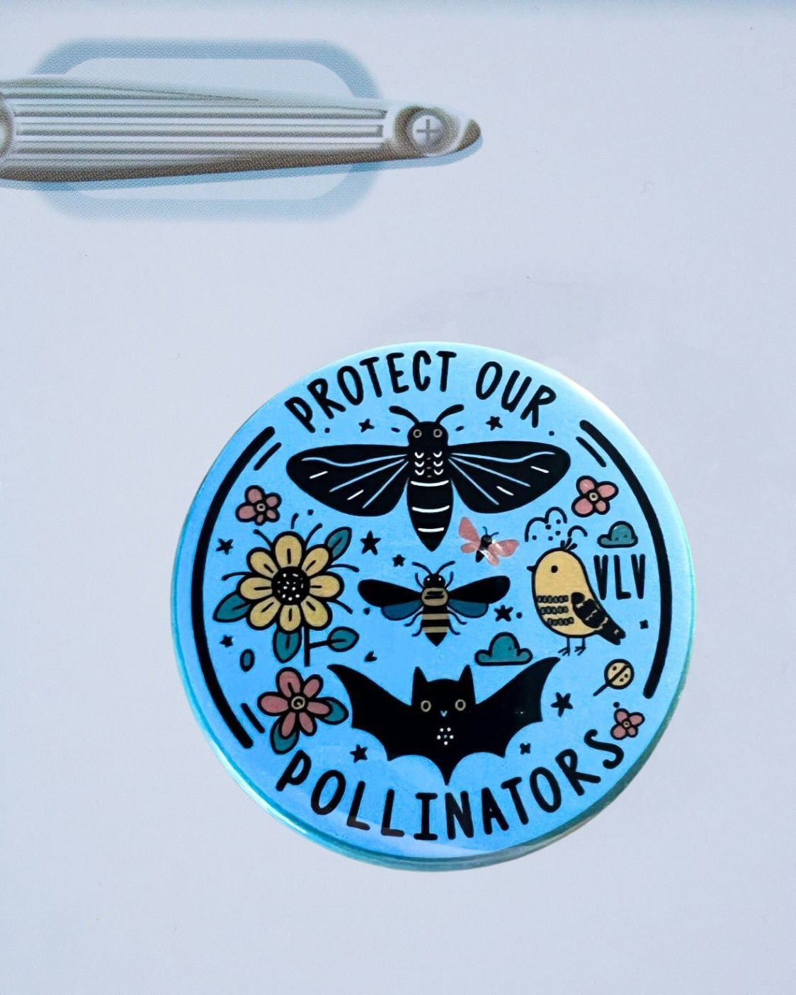 Fridge Magnet: Protect Our Pollinators