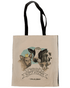 Friends Not Food Natural Organic Canvas 8oz Shopper.