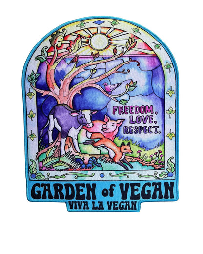 GARDEN of VEGAN Printed Patch XL