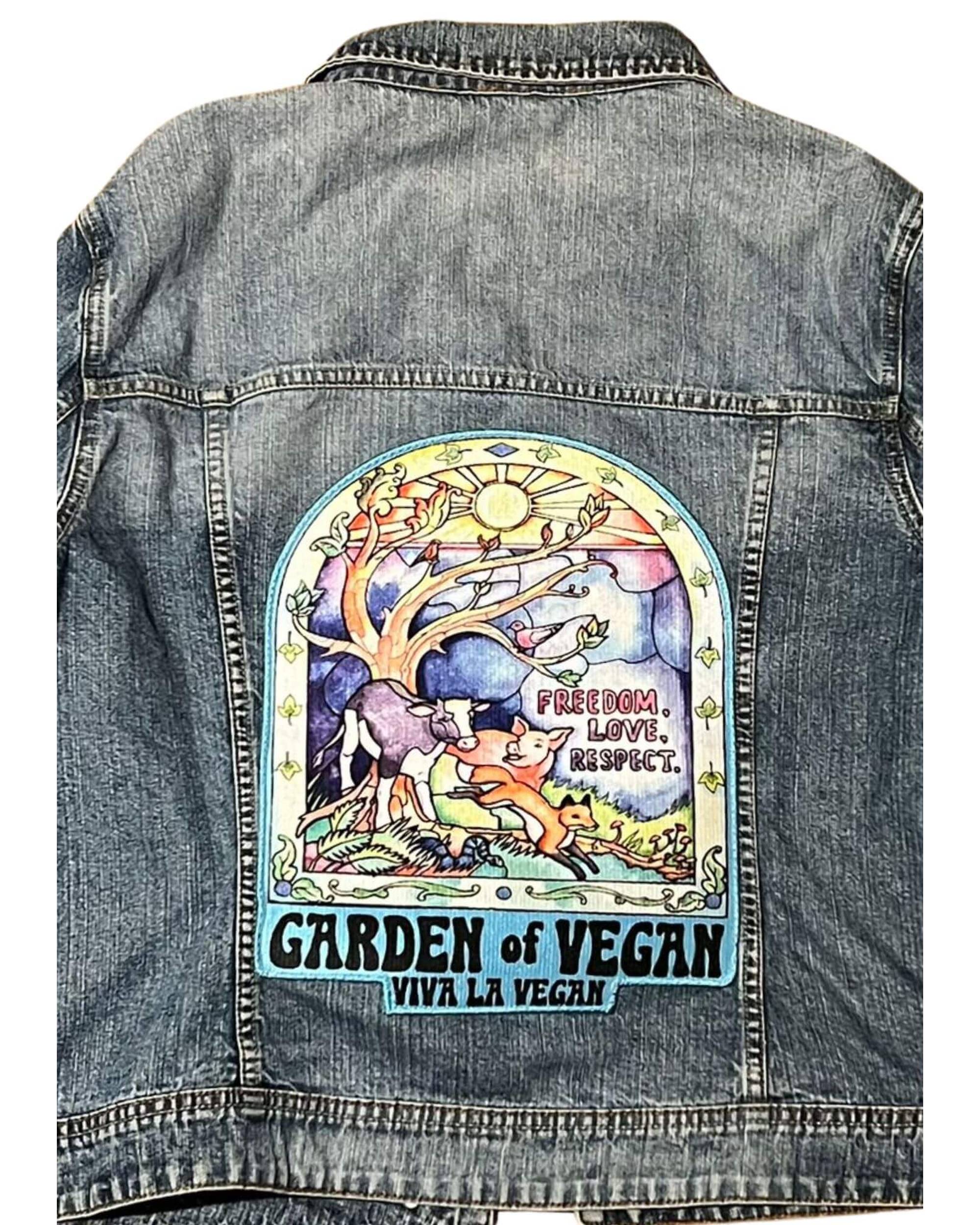 GARDEN of VEGAN Printed Patch XL