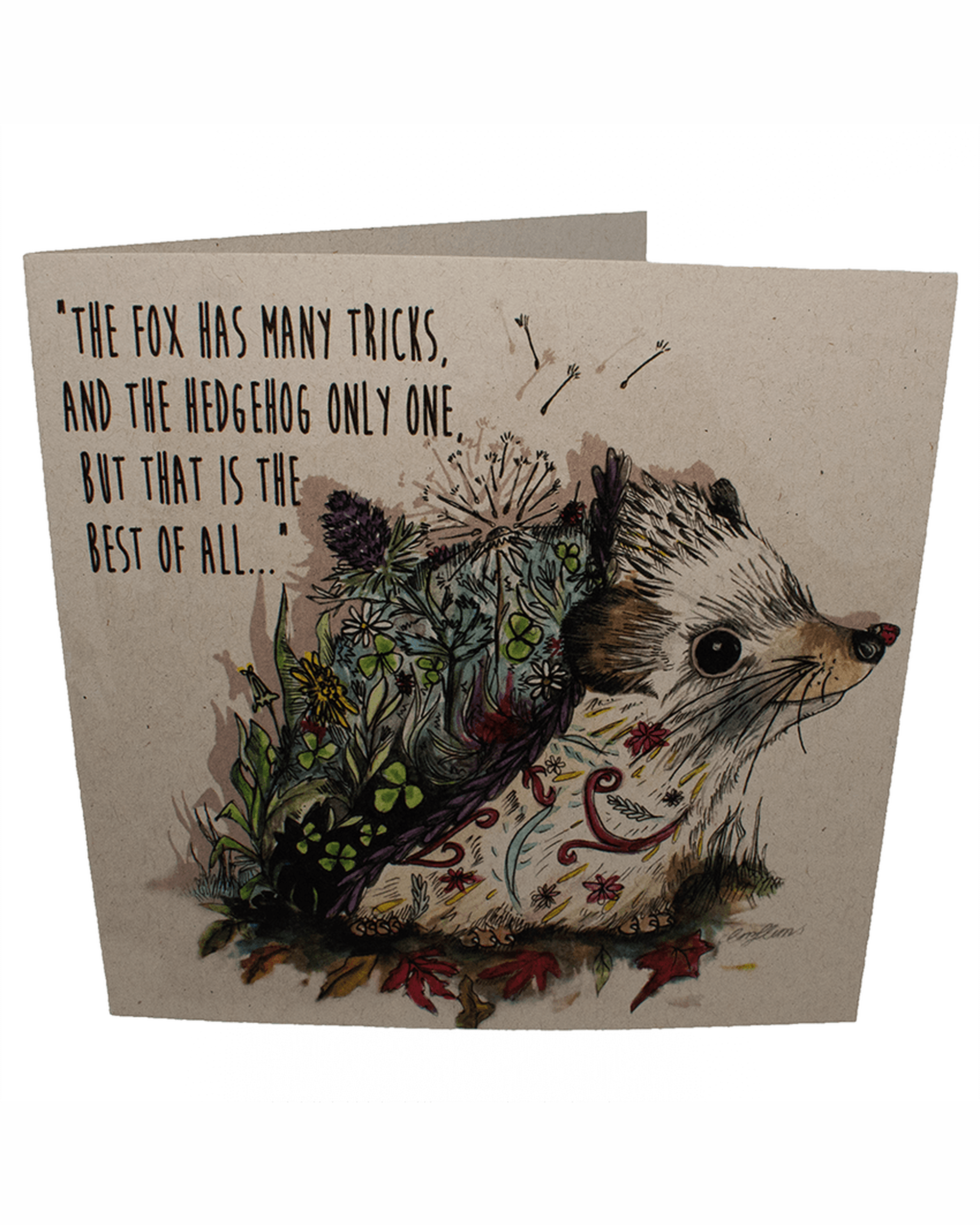 Greetings Card: Bramble