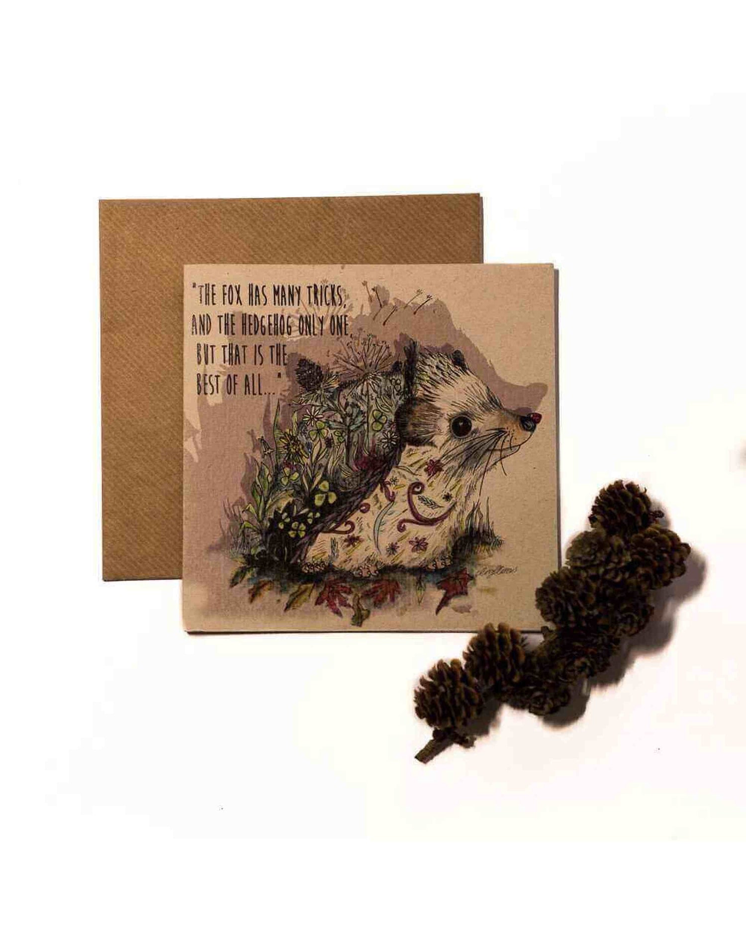 Greetings Card: Bramble