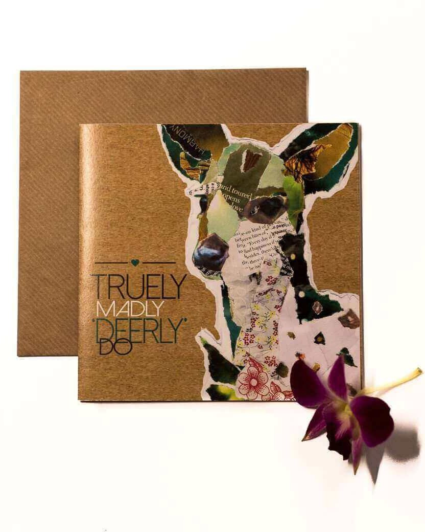 Greetings Card: Deerly Do