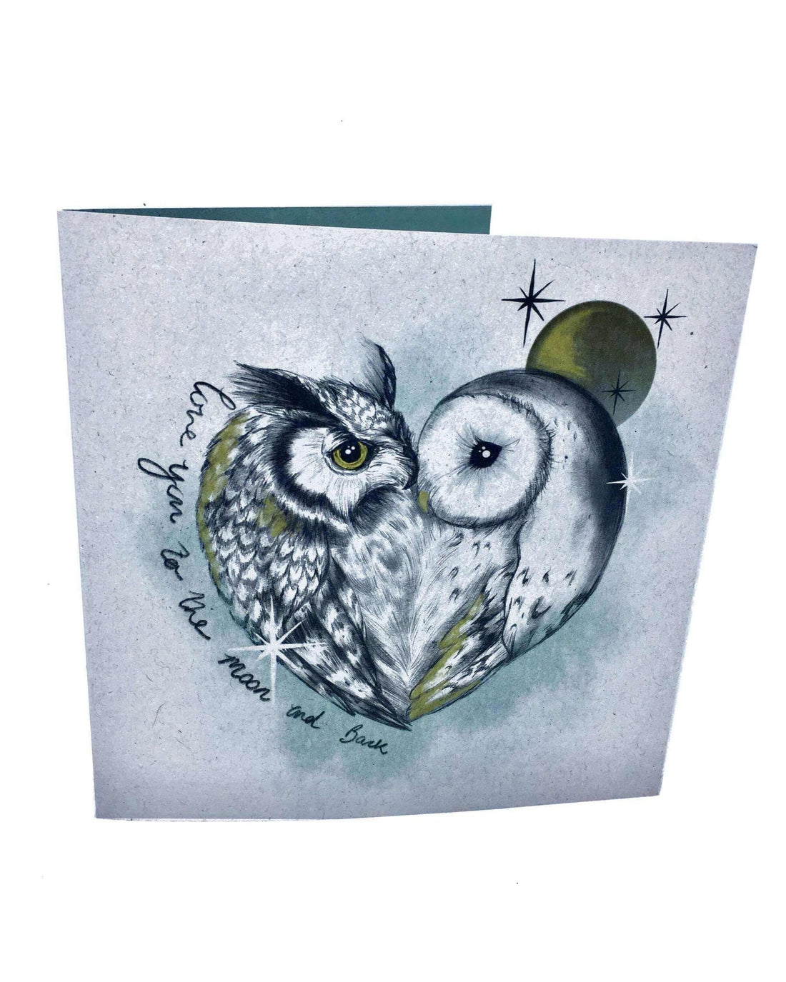 Greetings Card: Love You To The Moon And Back