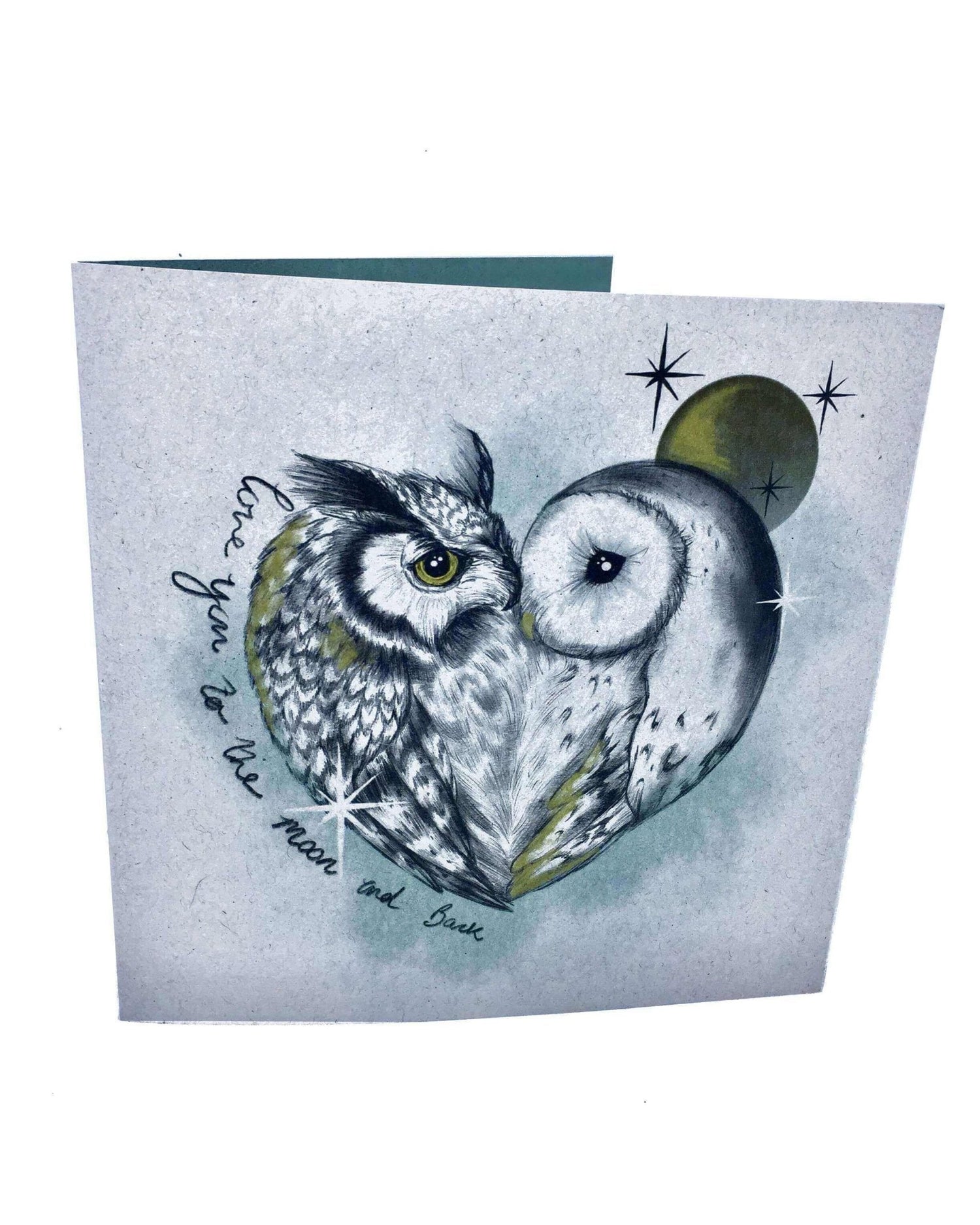 Greetings Card: Love You To The Moon And Back