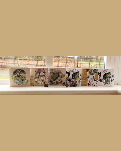 Greetings Card: Veganniversary- Daisy and Friends