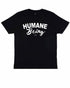 humane being organic tshirt in colour wayblack (gender-women)