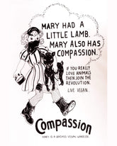 Unisex Baseball Tshirt: Mary Had A Little Lamb- REBEL